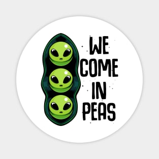 Vegan Peas Magnet